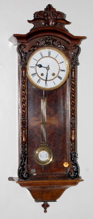 Signed Ornate Carved RA Clock — Antique Clocks Price Guide