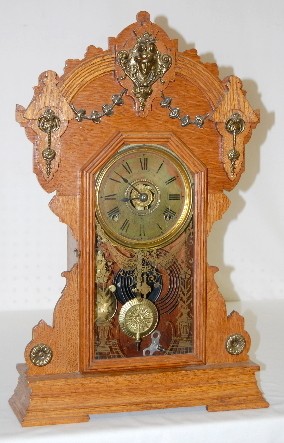 Seth Thomas Oak "Metal Series No. 2" Clock — Antique Clocks Price Guide