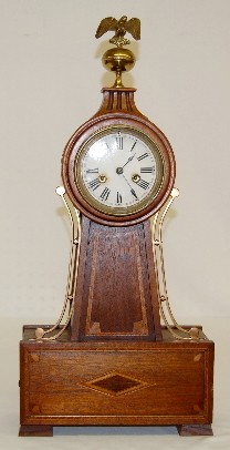 Waterbury "Willard No. 10" Mantel Banjo Clock — Antique Clocks Price Guide