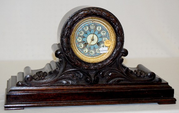 French Marti Carved Mantel Clock — Antique Clocks Price Guide