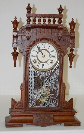 Gilbert Walnut "UNA" Kitchen Clock — Antique Clocks Price Guide