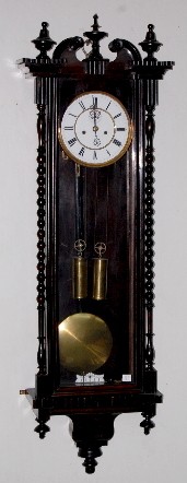 Gustav Becker Freiburg 2 Wt. Vienna Regulator Clock — Antique Clocks Price Guide