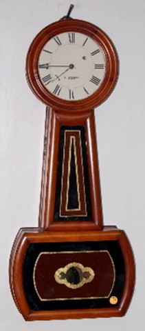 E. Howard #5 Banjo Clock with Pendulum and Key — Antique Clocks Price Guide