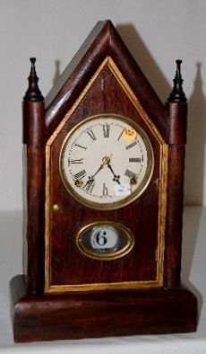 Gilbert "Winstead Gothic Extra" Shelf Clock — Antique Clocks Price Guide