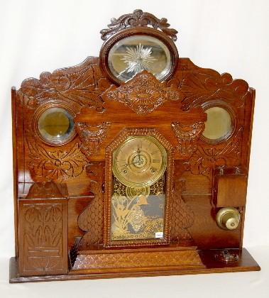 Antique Welch Hotel Clock with Alarm — Antique Clocks Price Guide