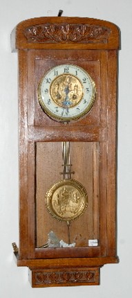 Schlenker &amp; Kienzle Wall Regulator Clock — Antique Clocks Price Guide