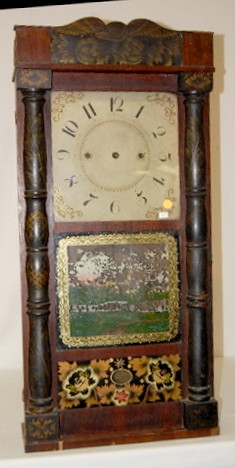 Jerome, Thompson &amp; Co. Triple Decker Clock — Antique Clocks Price Guide