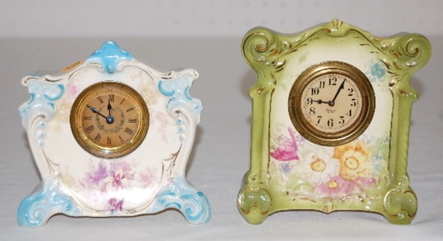 2 Ansonia Royal Bonn Miniature — Antique Clocks Price Guide