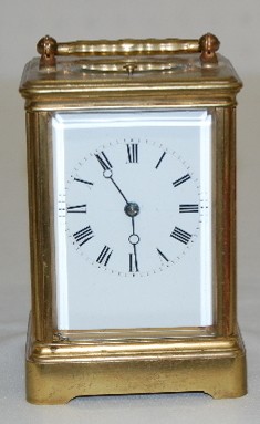 Brass Repeater Carriage — Antique Clocks Price Guide