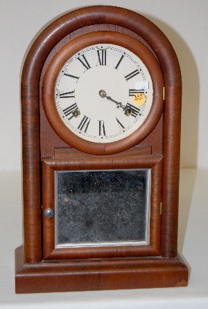 Ansonia Round Top Gothic Shelf Clock — Antique Clocks Price Guide