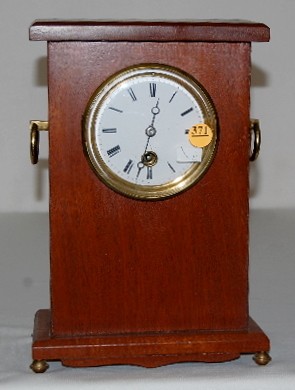 Japy Freres &amp; Cie 1855 Wooden Shelf Clock — Antique Clocks Price Guide