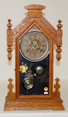 Ansonia Oak 8 Day Kitchen Clock — Antique Clocks Price Guide