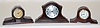 Ansonia, New Haven & Gilbert Mini Mantel Clocks