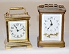 2 Carriage Clocks: Waterbury and French