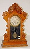 Oak Gilbert "Citizen No. 22" T & S Kitchen Clock