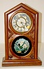 Waterbury Rosewood "Norman Extra" Mantel Clock
