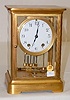 Seth Thomas "Empire" Crystal Regulator Clock