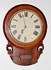 Carved Tavern Style Wall Clock