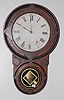 Seth Thomas Walnut "Signet V.V." Wall Clock