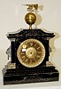 Ansonia "La France" Enameled Iron Clock