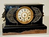 Ansonia "Padua" Enameled Iron Case Clock