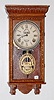 Ingraham Oak 1/4 Store Regulator Clock