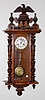 Junghans Carved Hanging Spring Wound Clock
