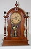E.N. Welch Walnut T & S Parlor Clock