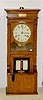 Time Recording Clock, Oak