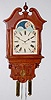 Seth Thomas Oak "Lunar" Moon Phase Clock