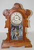 Gilbert Walnut "Edina" Kitchen Clock