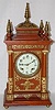Ansonia "Antique" 5 Finial Cabinet Clock