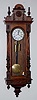 2 Weight Antique Carved Vienna Regulator Clock