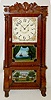 Forrestville Mfg. Co. Triple Decker Clock