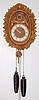 2 Weight Cuckoo Style Hanging Clock