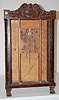 Wood Works Carved Top Paw Foot