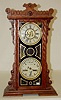 Waterbury Calendar No. 44 Clock, Walnut