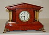 Seth Thomas Red Adamantine Mantel Clock