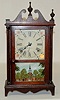 Seth Thomas Miniature Pillar and Scroll Shelf Clock