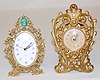 Goldbuhl German & Waterbury Metal Novelty Clocks