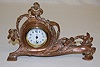 U.S.A. Lily Metal Novelty Clock