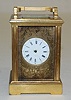 Aiquilles French Brass Repeater Carriage Clock