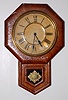 Ansonia Octagon Drop Schoolhouse Clock