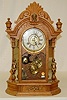 Waterbury Oak "Oxford" Mantel Clock