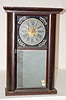 C & N Jerome Shelf Clock with Mirror