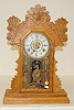 Ingraham Oak "Violet" Kitchen Clock