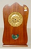 Silk String Suspension Wood Mantel Clock