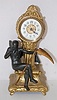 Ansonia "Father Time" Figural Metal Clock