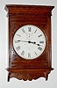 Self Winding Clock Co. Carved Gallery Clock