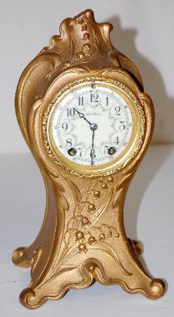 Seth Thomas Art Nouveau Mantel Clock — Antique Clocks Price Guide